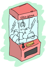 A claw game thing