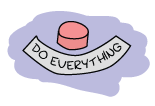 a button labeled 'do everything'